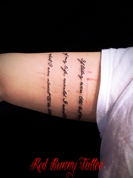 ^gD[ tattoo @letter